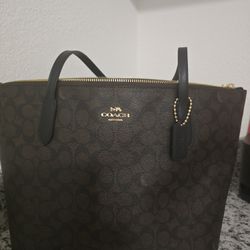 Coach Brown Tote 