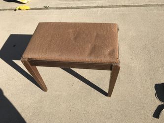 Vintage Piano bench 