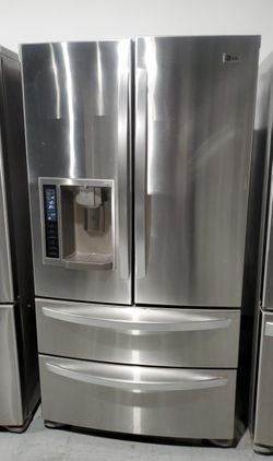 LG 4-Door Stainless Steel Refrigerator Fridge
