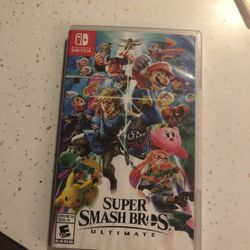 Super Smash Bros Switch Video Game 
