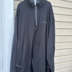 NWOT! UltraClub Men's Cool & Dry,  Big & Tall 3X Black Activewear Tshirt