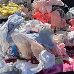 Bonche Grande De Ropa De Niña De 3 Meses a 1año 