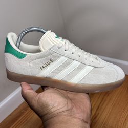 Adidas Gazelle “Wonder white Green” IF3235 Size 8W NO BOX 