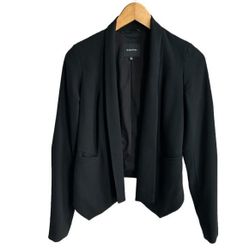 ARITZIA Babaton Black Crepe Dominik Blazer US 00 