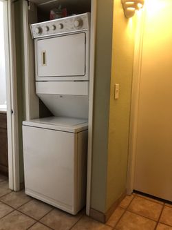 Washer And Dryer Stack Combo 