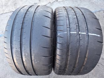 2 USED TIRES MICHELIN PILOT SPORT CUP 2 245/35/20