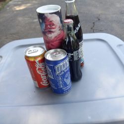 Coke And Duke Soda Bottles 