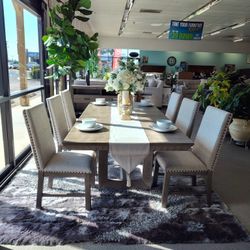 Brighton 7 PC Dinning Set