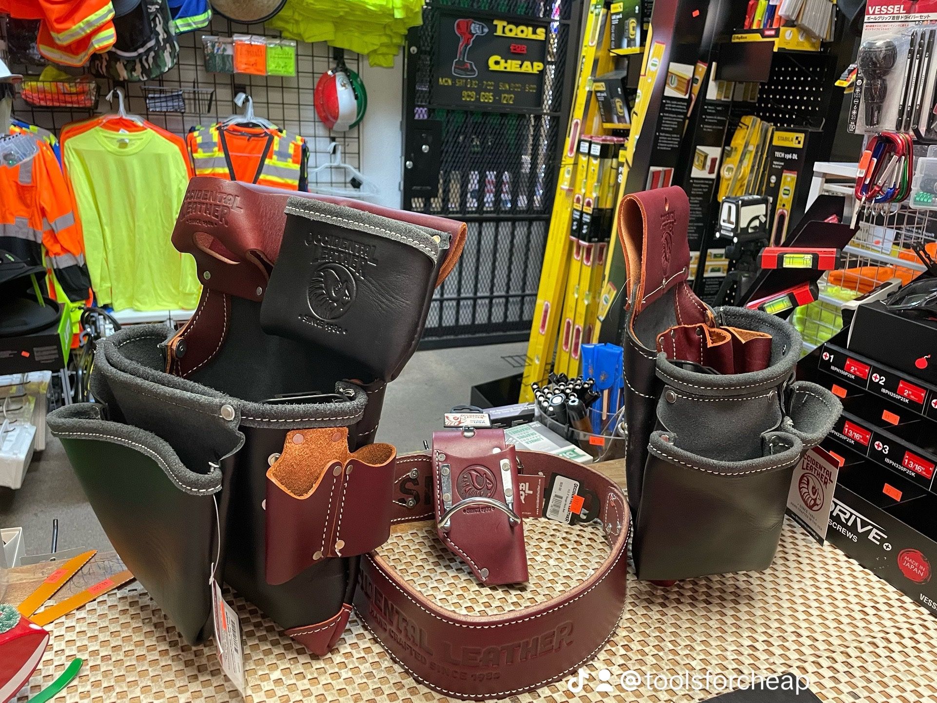 Occidental leather Green Building Framer Tool Belt Setup $413.