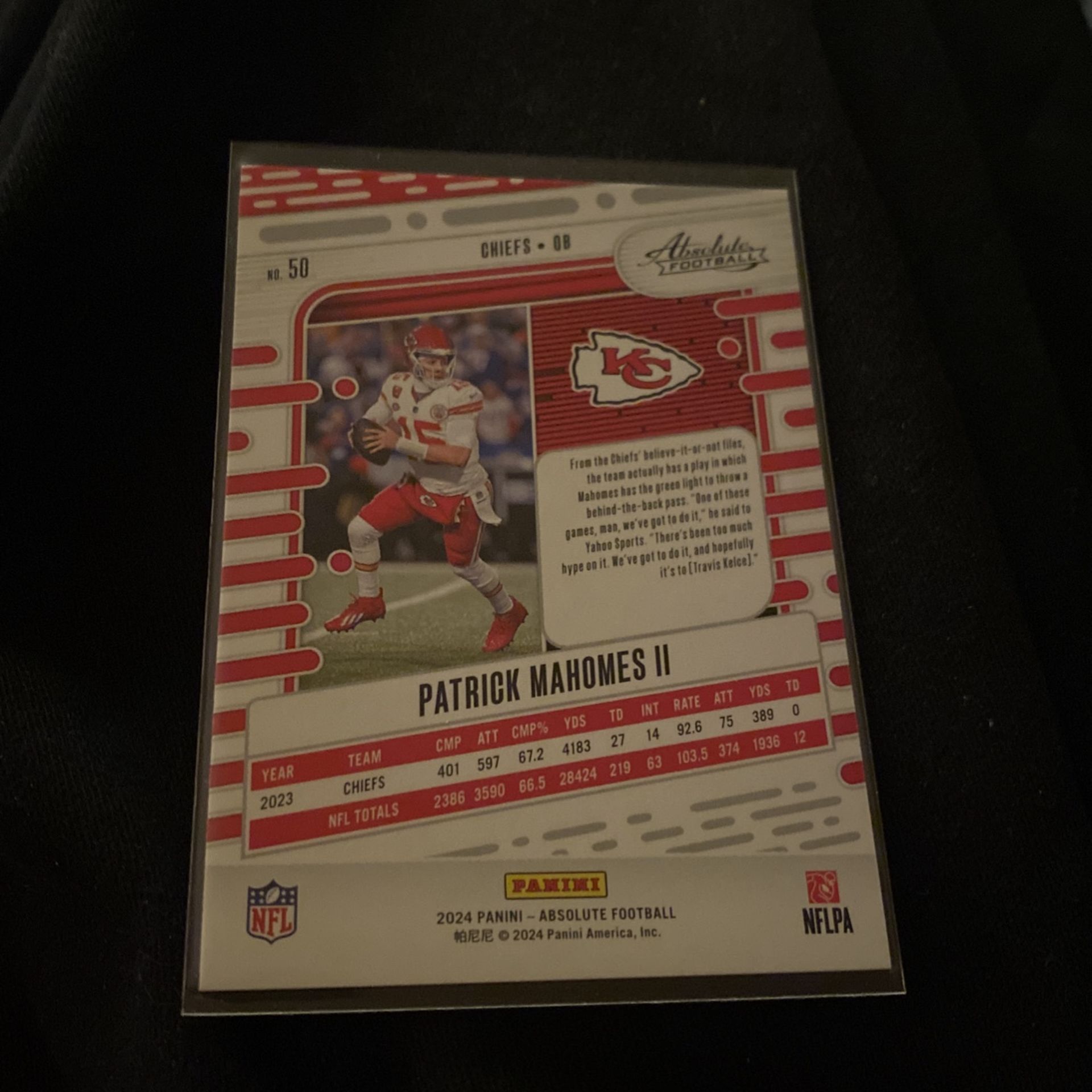 Patrick Mahomes