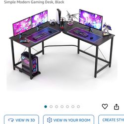 L Shaped Gaming Desk 