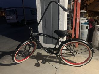 Beach cruiser bike