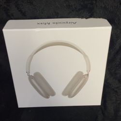 White Apple Airmax Headphones 
