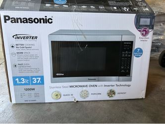 Panasonic NN-SC668S 1.3 Cu Ft Stainless Steel Countertop Microwave Oven