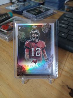 Tom Brady fortune 15 refractor