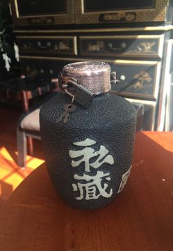 Private Liquor bottle with lock and key