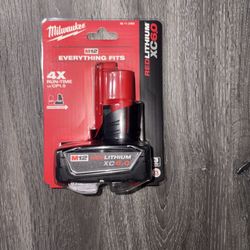 Milwaukee M-12 RedLithium XC 6.0 Battery  Pack