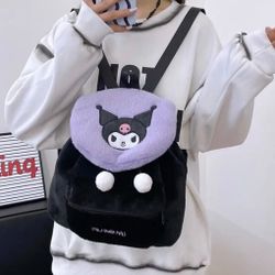 Kuromi backpack, new