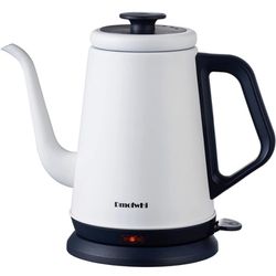 Gooseneck Electric Kettle(1.0L),1000W Electric Tea Kettle of 304 Stainless Steel,Auto Shut off,Coffee Kettle for Pour Over and Tea -White New