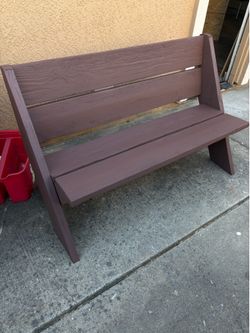 NEW Outdoor Wood Patio Bench