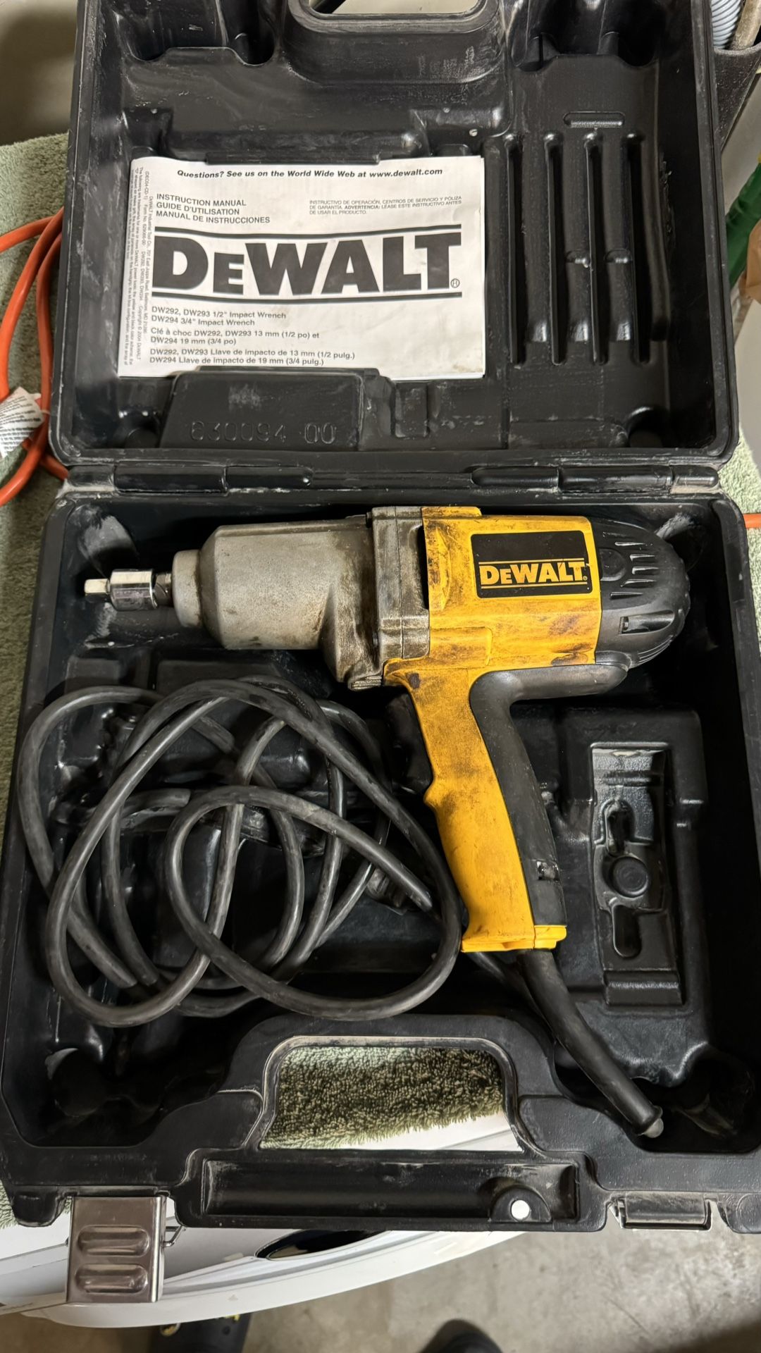 DeWalt 1/2 Impact Drill DW292 Type-1