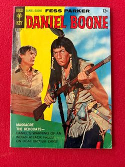 Gold Key Daniel Boone Fess Parker Comic Book