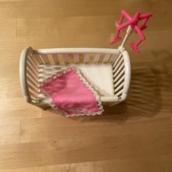 1990s Kelly Crib Set w/Kelly Doll