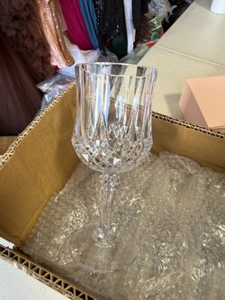 Plastic Wine Glasses (24, Transparent)