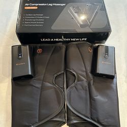 Cordless Calf Massager with Heat and Compression