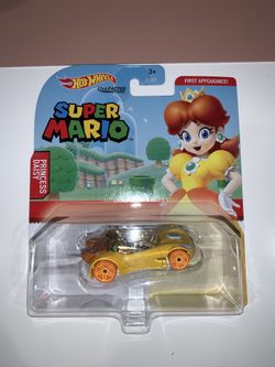 Hot Wheels Super Mario Character Cars Princess Daisy