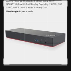 Thinkpad Thunderbolt 3 Gen 2 (Work From Home)