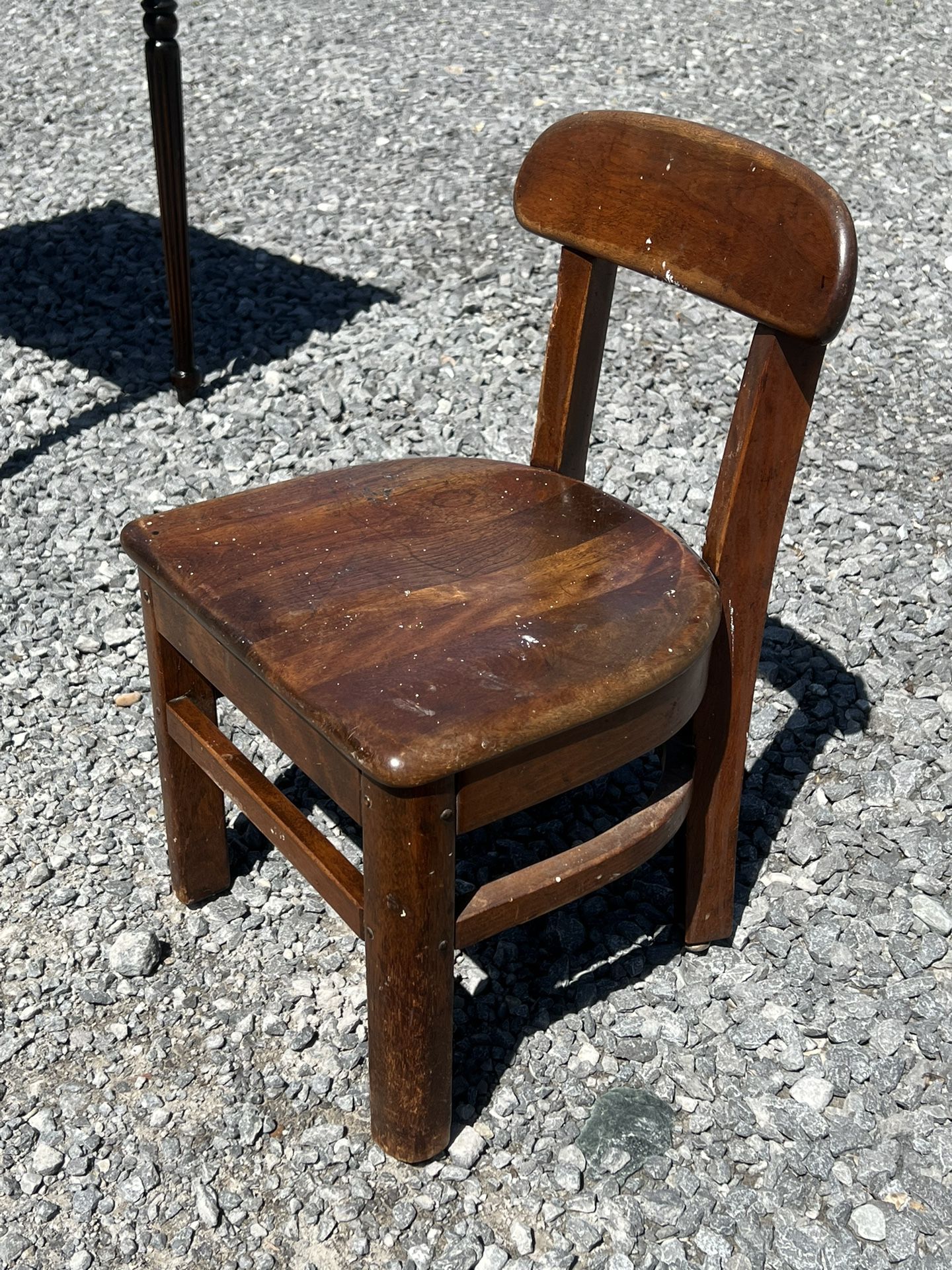 Vintage Heywood Wakefield Small Wooden Children’s Chair