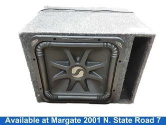 Kicker Solo-baric 15 Black Car Sub-Woofer