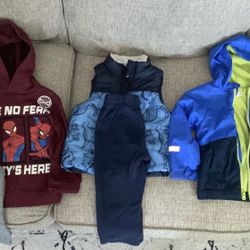 2T Toddler Boys Fall/Winter Clothes 