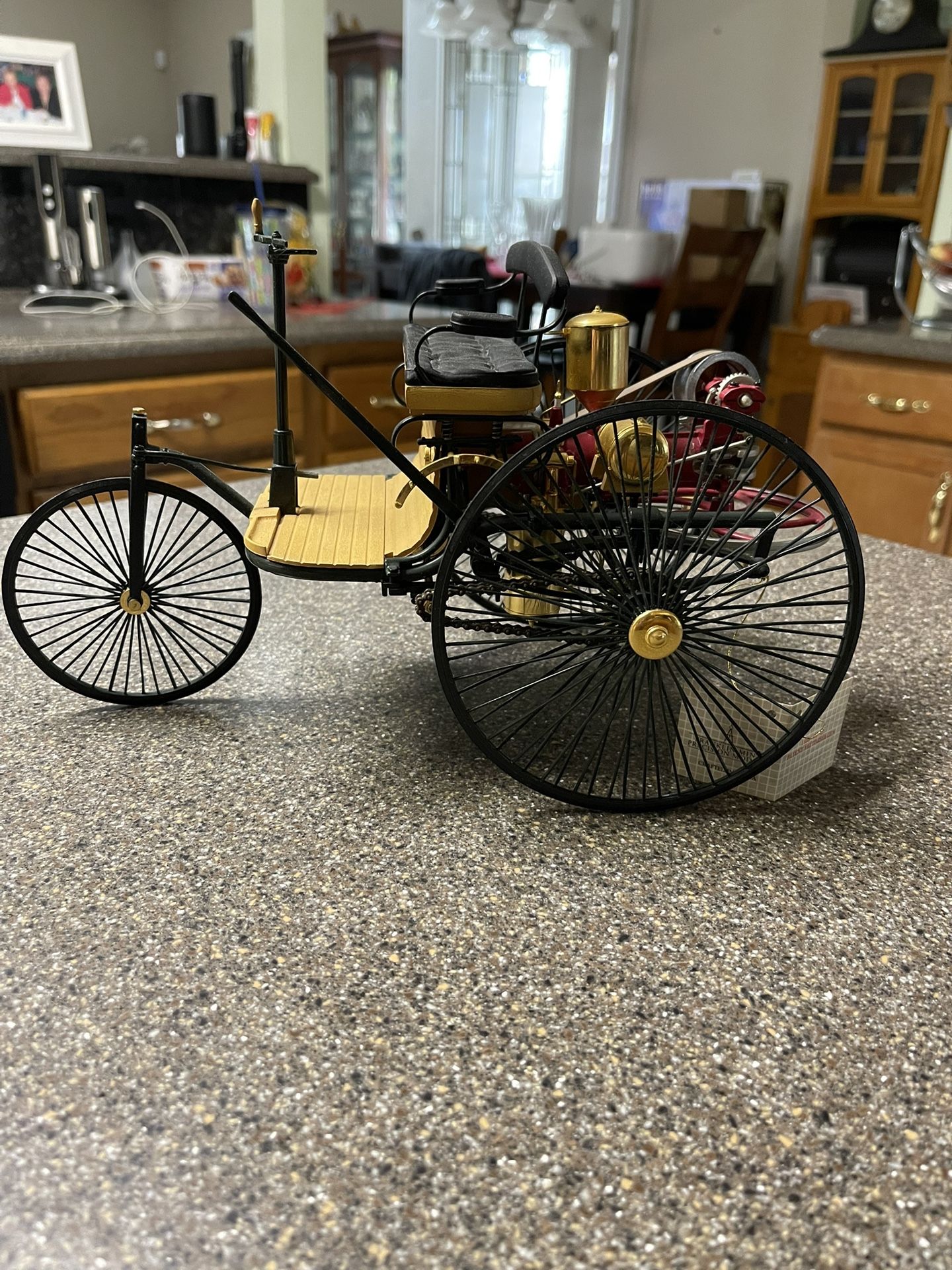Franklin Mint 1886 Benz Patent Motorwagon Model