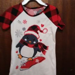 Girls Christmas Nightgown Size M (7-8)