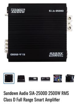Sundown audio 2500watts