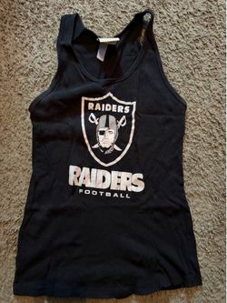 Raiders ribbed tank top