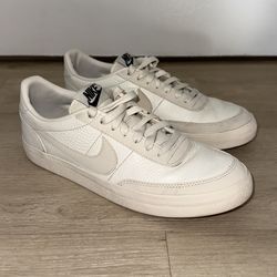 Nike Killshot 2 Leather Sneakers - Mens Size 7 - Sail Black - Excellent Condition