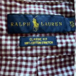 Ralph Lauren Polo Shirt Size XS