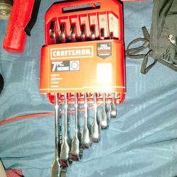 Craftsman 7-piece Metric Ratcheting Wrenches