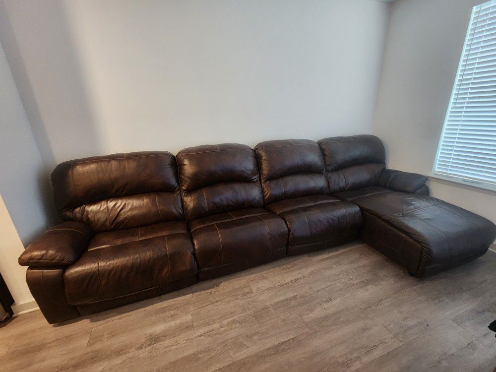 Leather Couch 1000 or Best Offer 