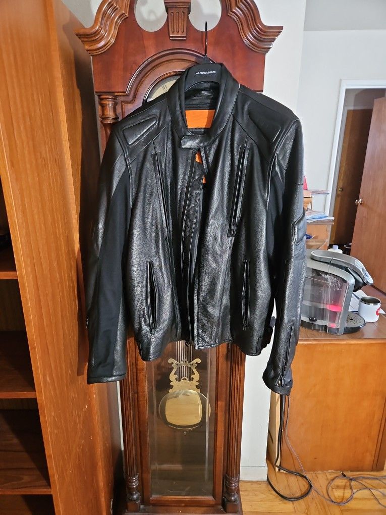 Leather Motorcycle Jacket
