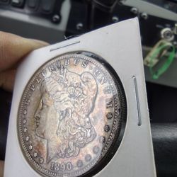 1890 S Silver Dollar Coin 