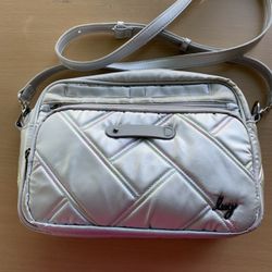 Silver Crossbody Purse by Lug