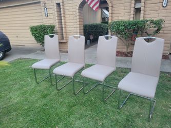 Faux Leather Dining Room Chairs