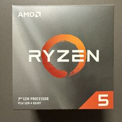 AMD Ryzen 5 3rd Gen - RYZEN 5 3600 Matisse (Zen 2) 6-Core 3.6 GHz (4.2 GHz Max Boost) Socket AM4 65W