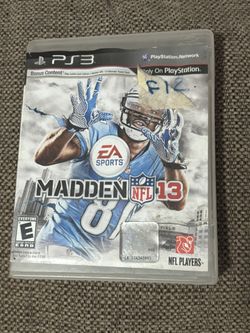 Madden 13 PS3