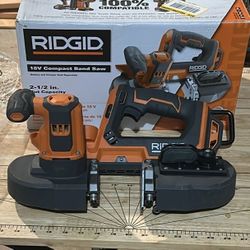 Ridgid Band Saw No Battery