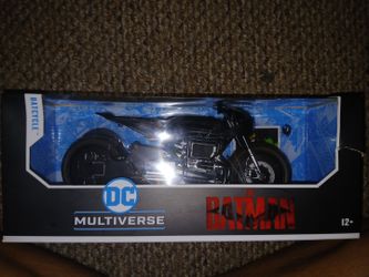 Vintage Batman Toy Motorcycle - Brand New in Box